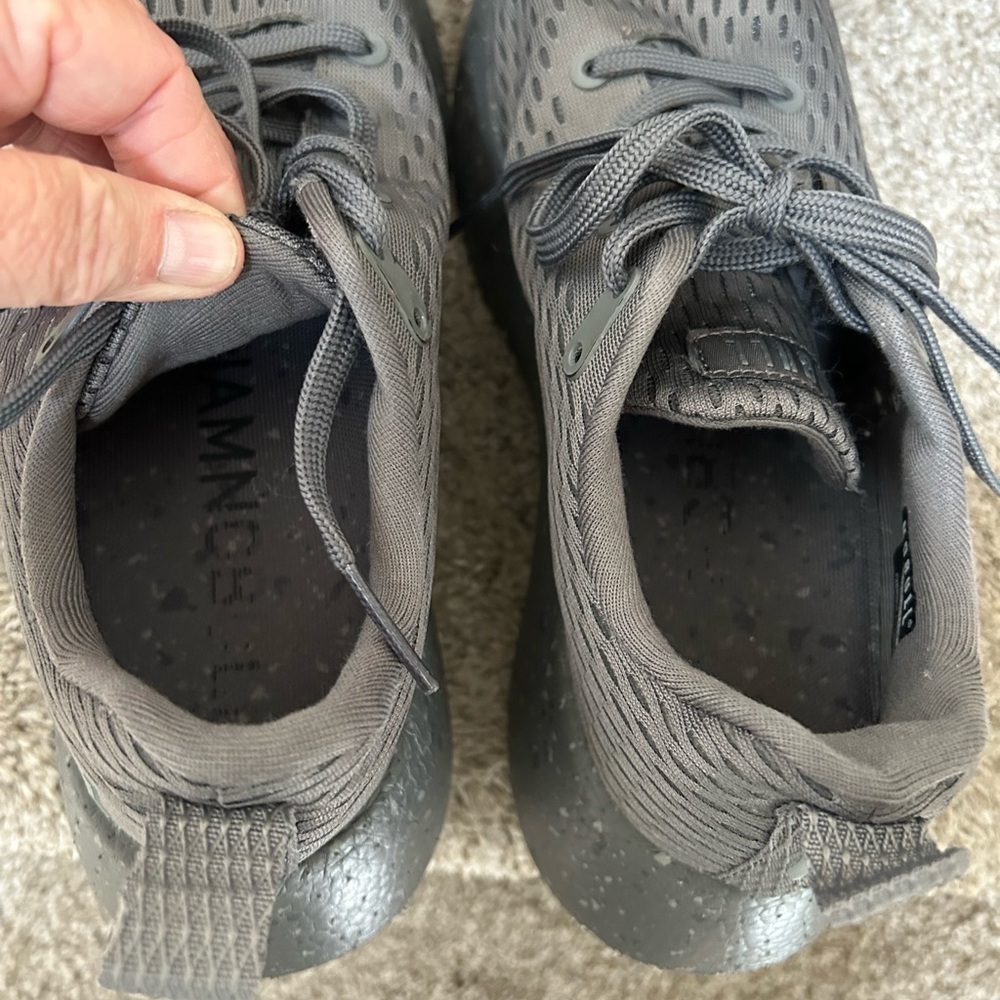 NOBULL Grey Surface Runner Rip Stop Sneakers. Men’s 8/womens 9.5. EUC. Running - Picture 6 of 16